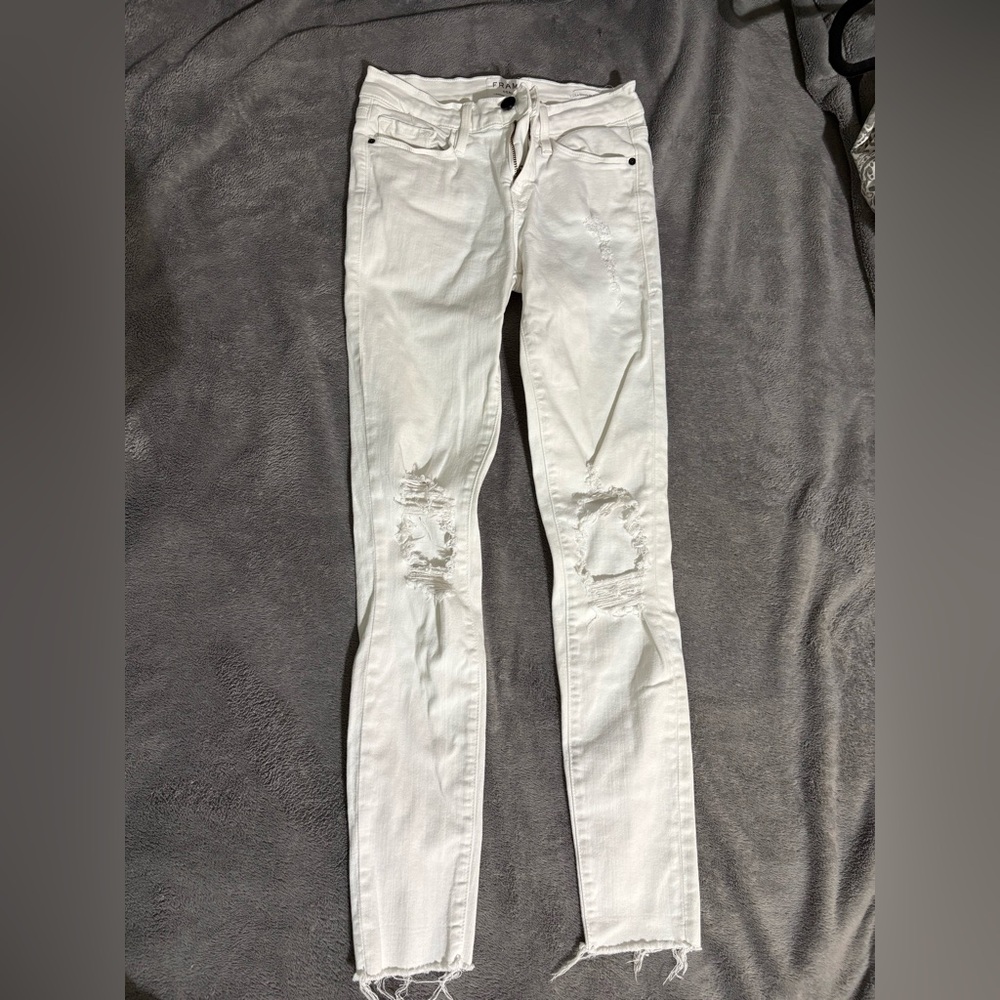 Frame Le Skinny Jeanne Crop Jeans